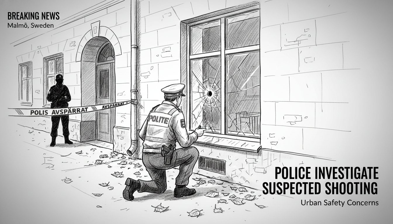 Police Investigate Suspected Shooting Incident in Malmö