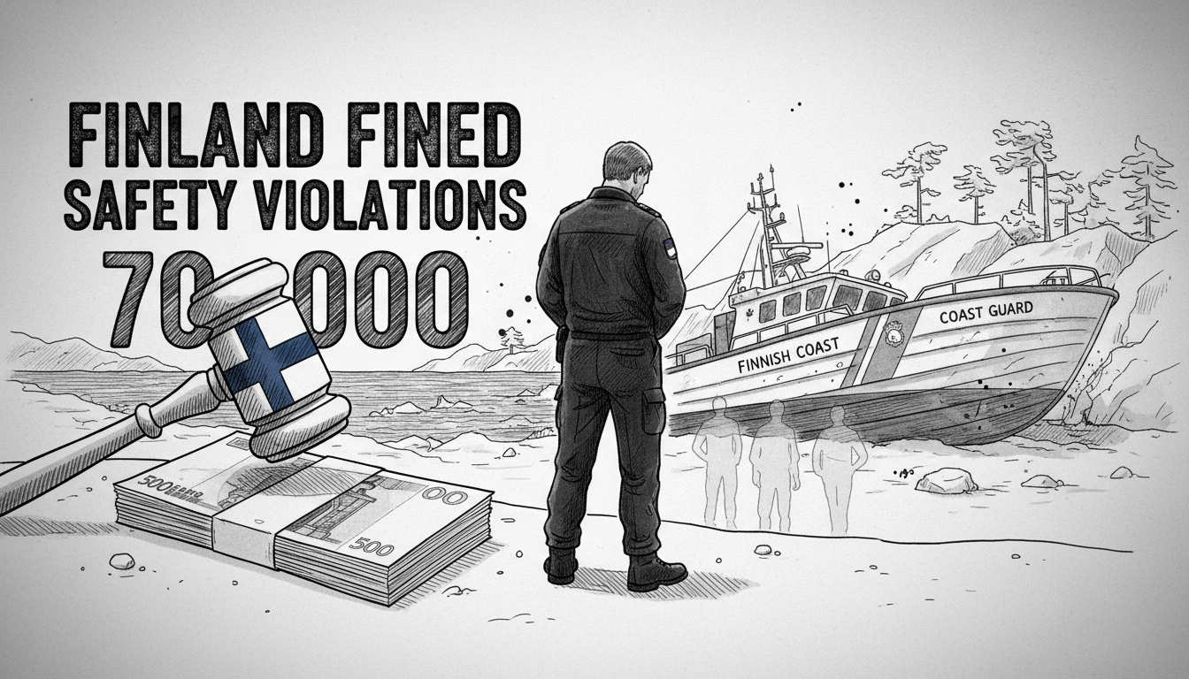 Finland Fined Over Coast Guard Safety Violations Following Fatal Accident