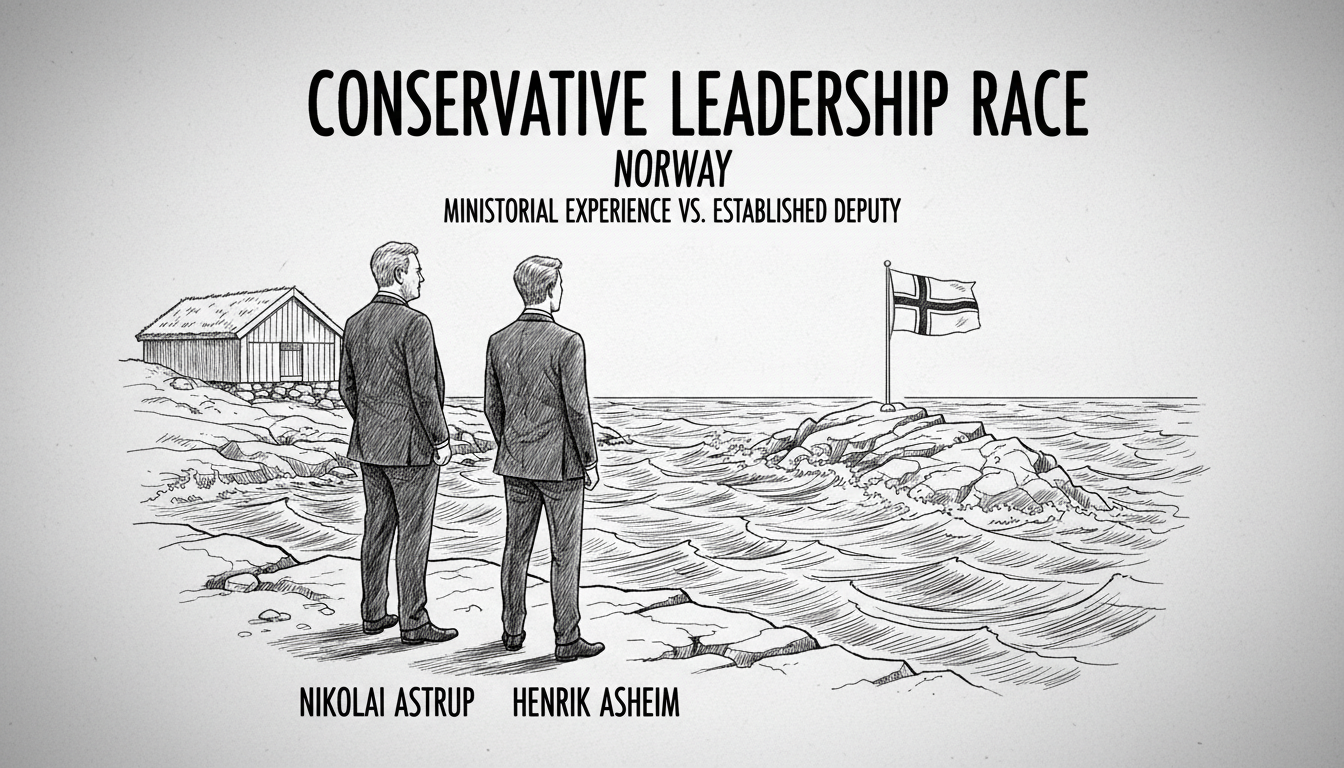 Nikolai Astrup Announces Candidacy for Conservative Party Leadership