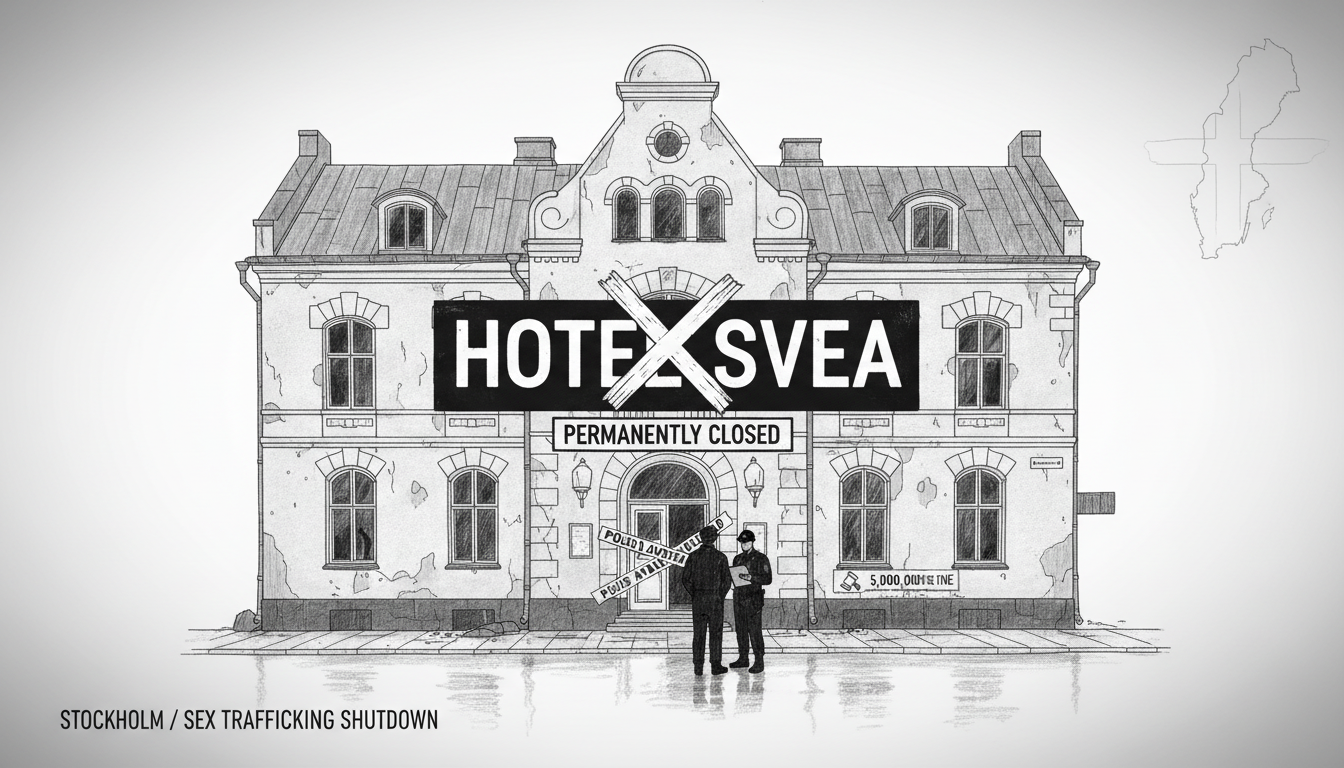 Police Close Stockholm Hotel Over Sex Trafficking Operations