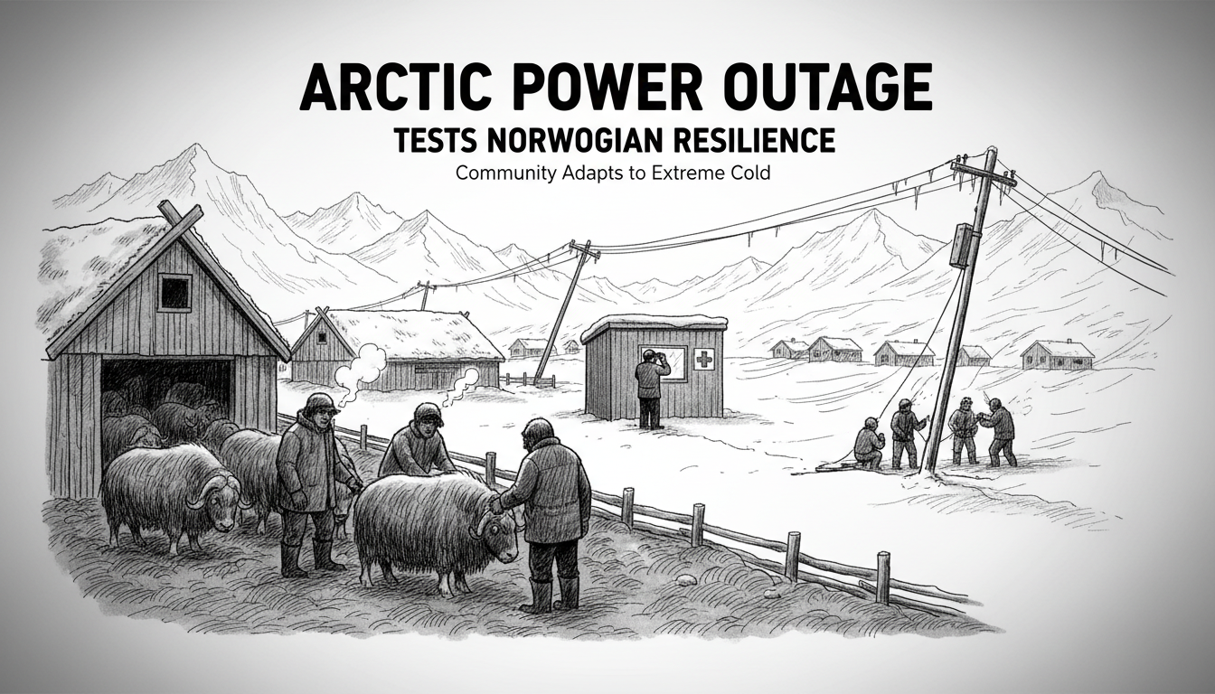 Arctic Power Outage Tests Remote Norwegian Community Resilience