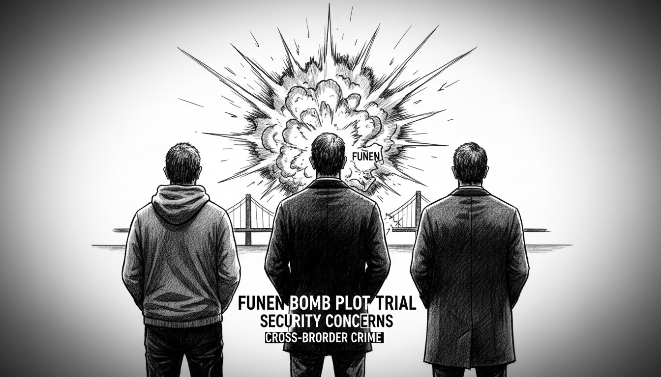 Three Charged in Funen Bomb Plot Trial as Danish Security Concerns Rise