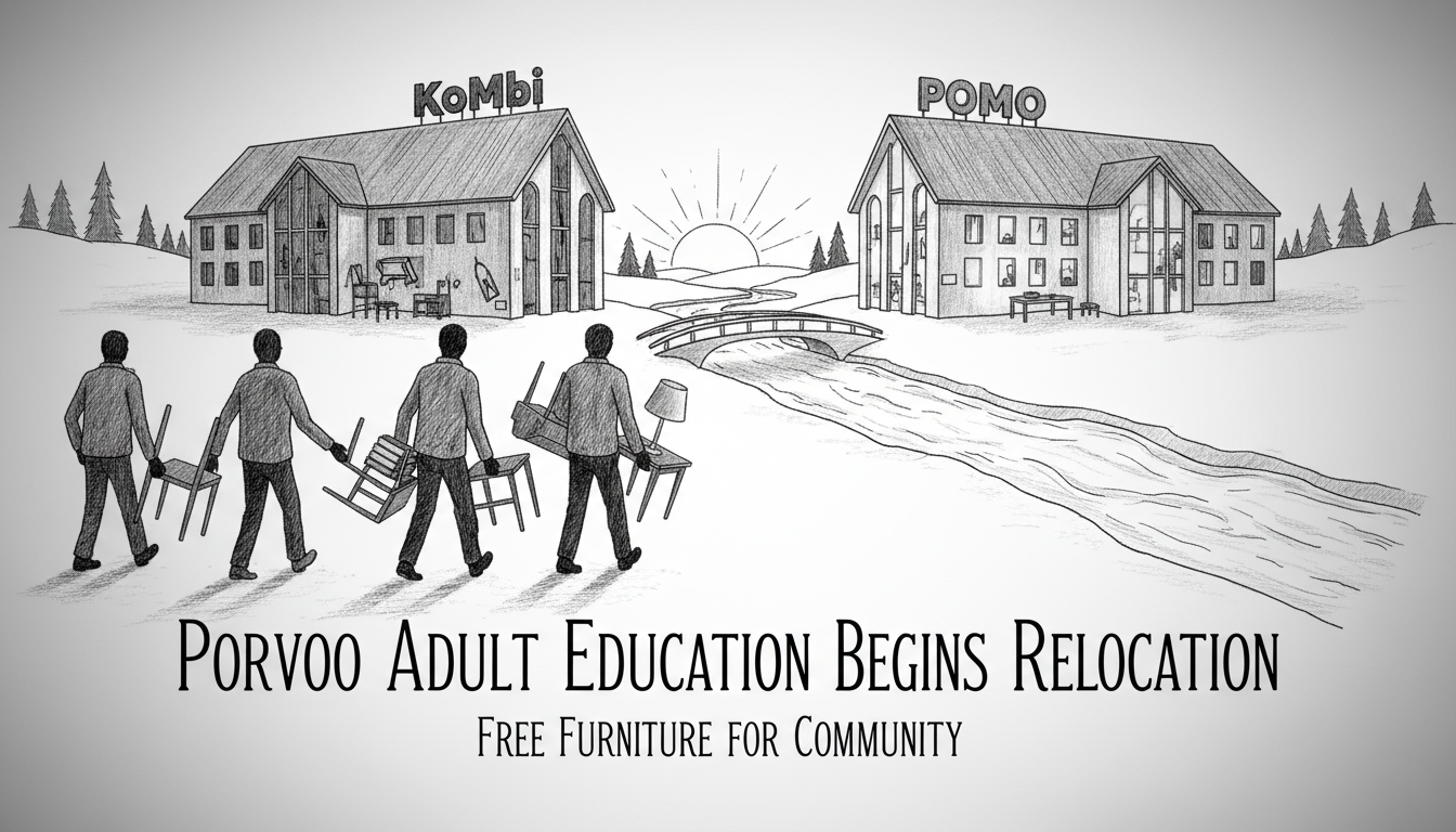 Porvoo Adult Education Center Begins Relocation in December