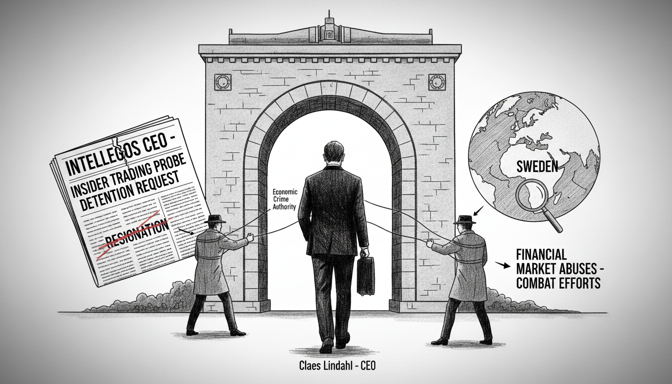 Intellegos CEO Faces Detention Request in Insider Trading Probe