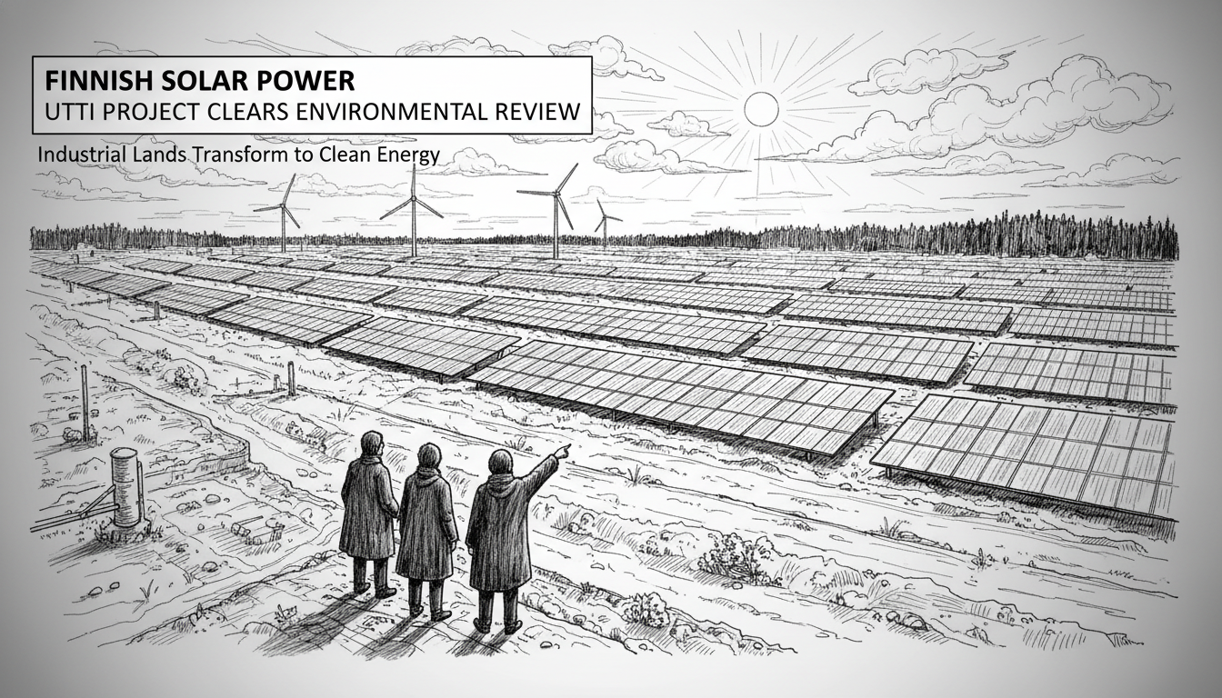 Finnish Solar Farm Project Clears Environmental Review in Utti Region