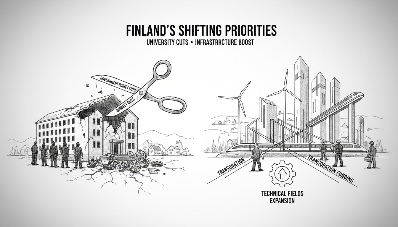 Government Cuts University Funding While Boosting Infrastructure Projects