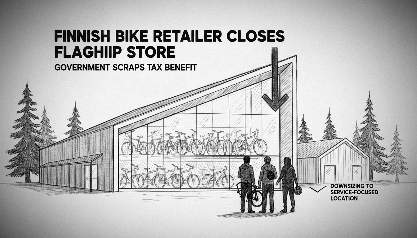 Finnish Bike Retailer Closes Flagship Store After Government Scraps Tax Benefit