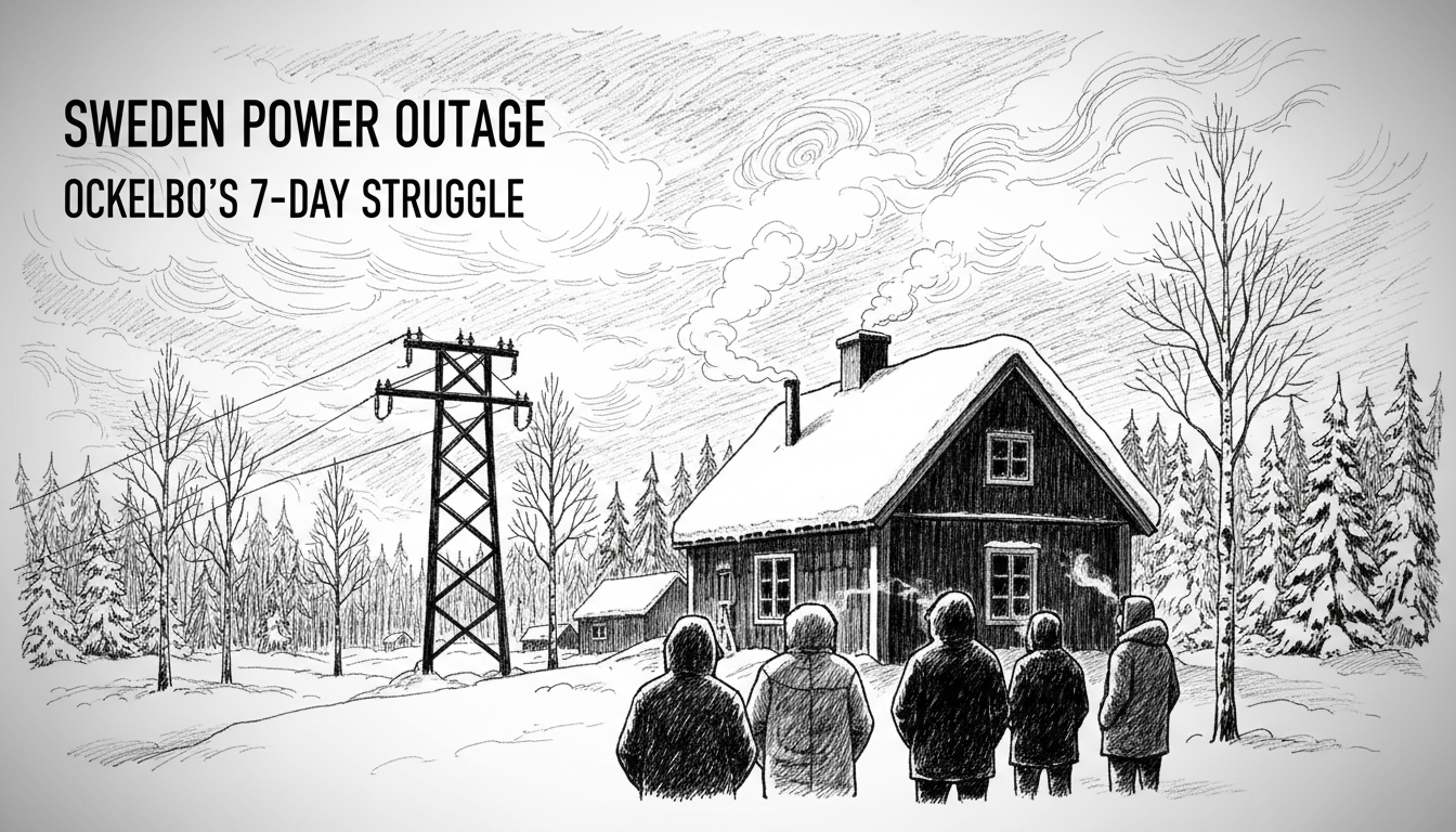 Sweden Power Outage: Ockelbo's 7-Day Struggle