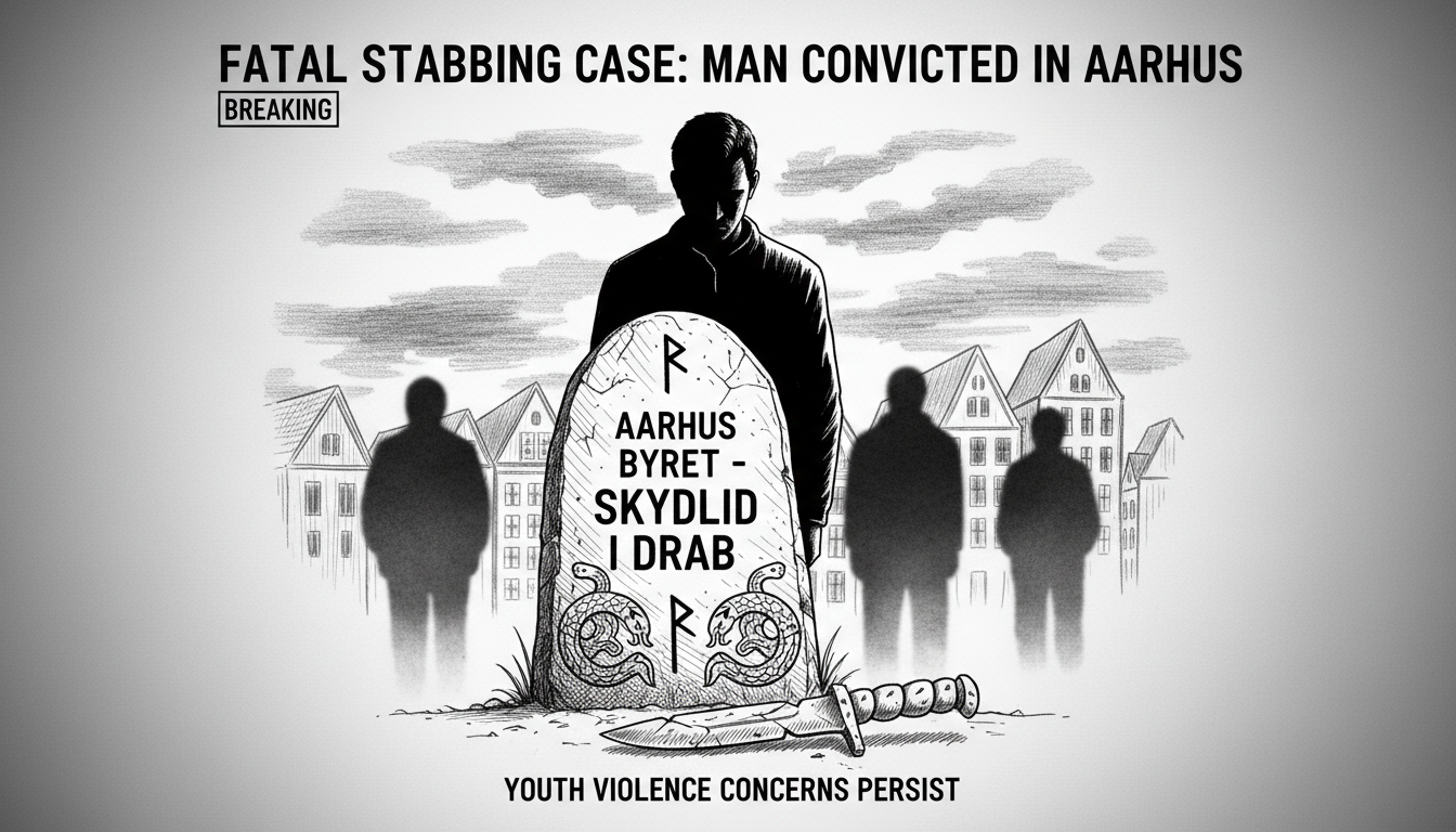 Man Found Guilty in Fatal Stabbing Case in Aarhus