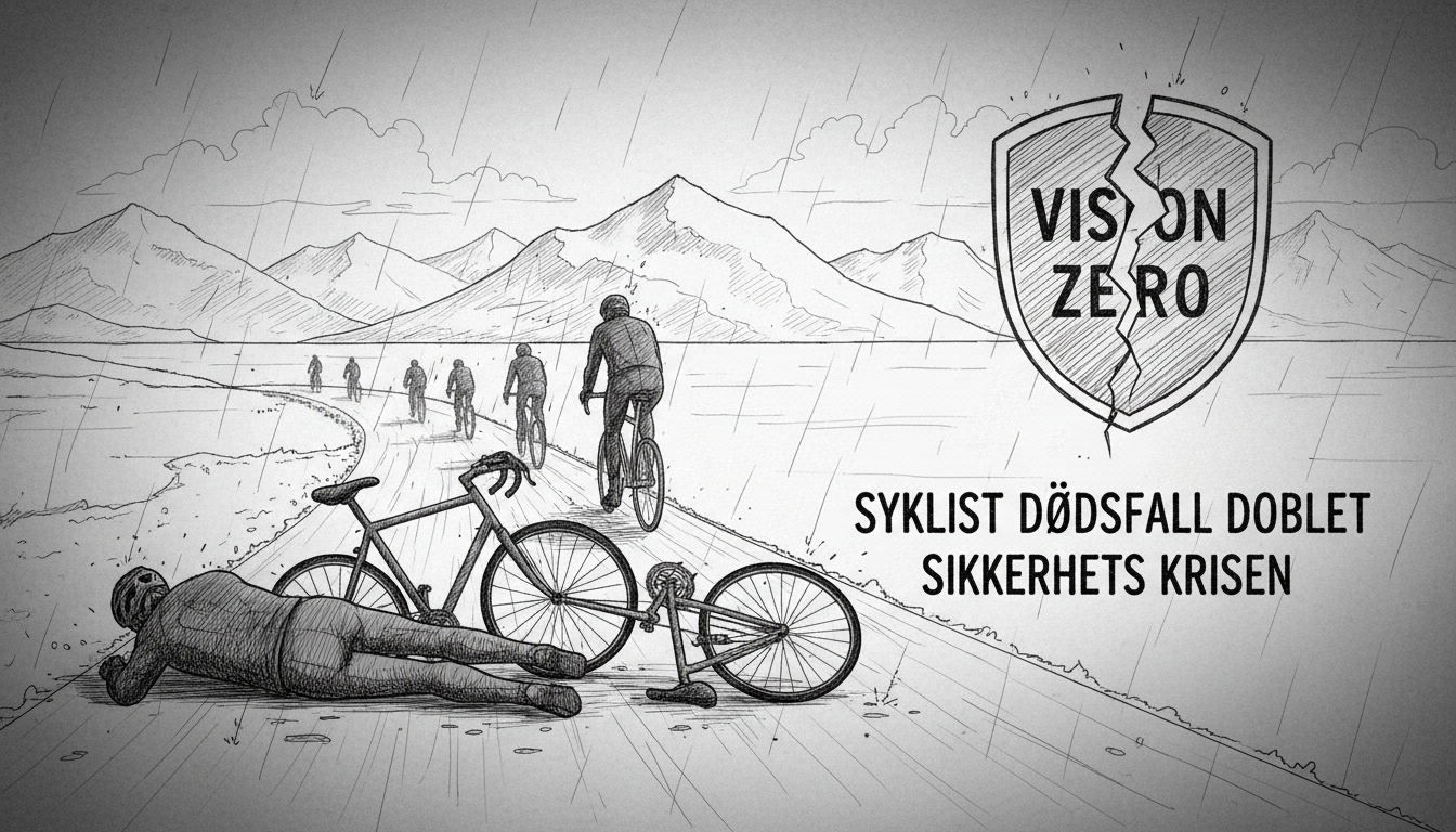 Cyclist Deaths Double on Norwegian Roads, Prompting Safety Review