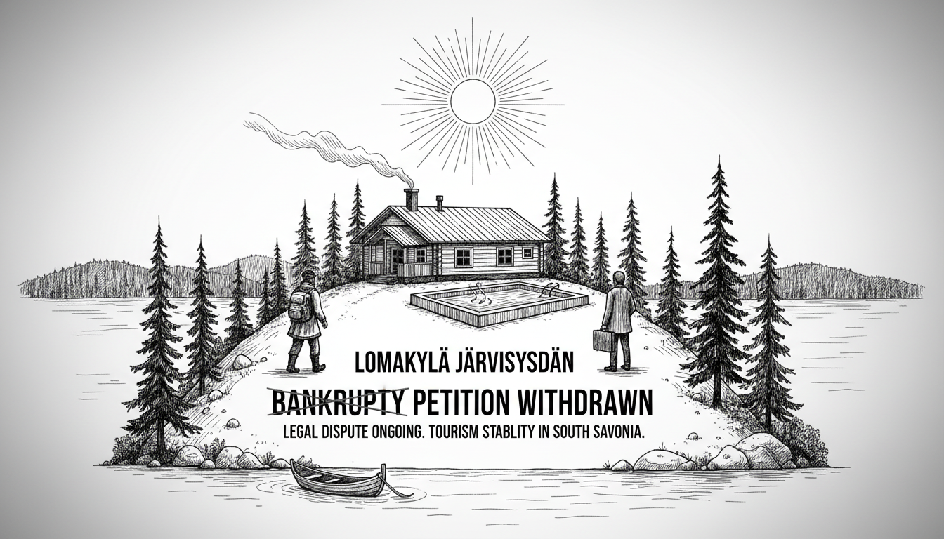Finnish Resort Bankruptcy Petition Withdrawn Amid Legal Dispute