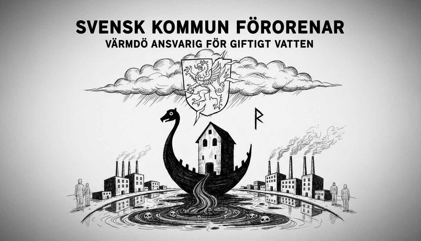 Swedish municipality responsible for toxic water pollution
