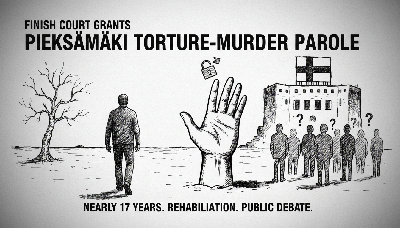 Finnish Court Grants Parole in Notorious Pieksämäki Torture-Murder Case