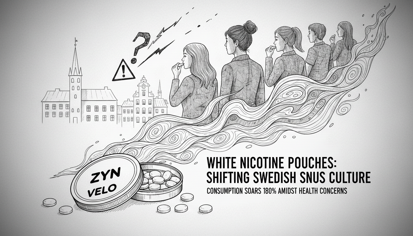 White Nicotine Pouches Transform Swedish Snus Culture