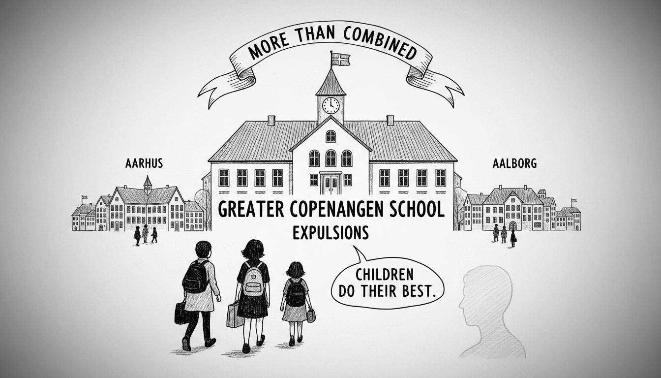 Greater Copenhagen School Expels More Students Than Aarhus and Aalborg Combined