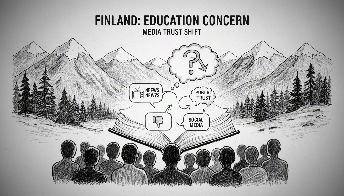 Finnish Public Concern Over National Education Levels Grows Amid Media Trust Shift