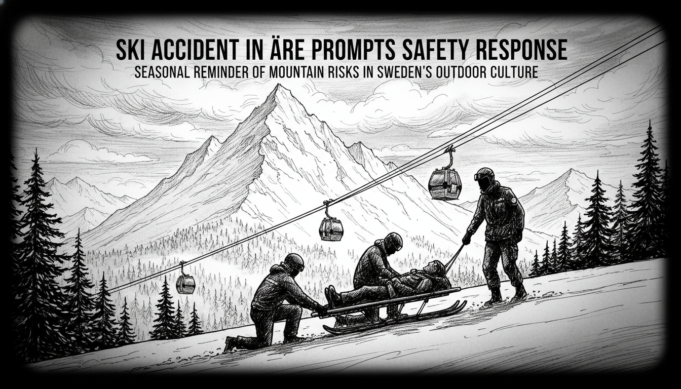 Ski Accident in Åre Resort Prompts Safety Response