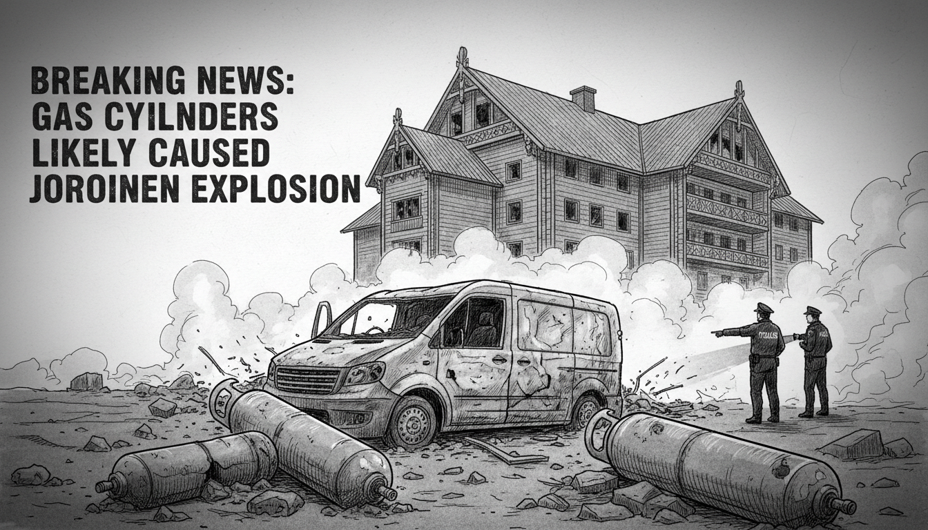 Gas Cylinders Likely Caused Joroinen Explosion