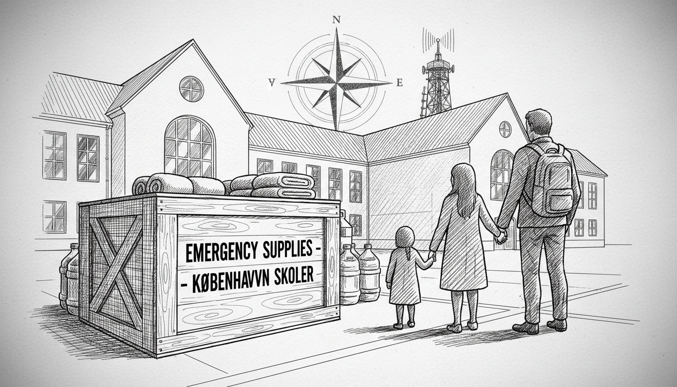 Copenhagen Schools to Stock Emergency Supplies for Crisis Situations
