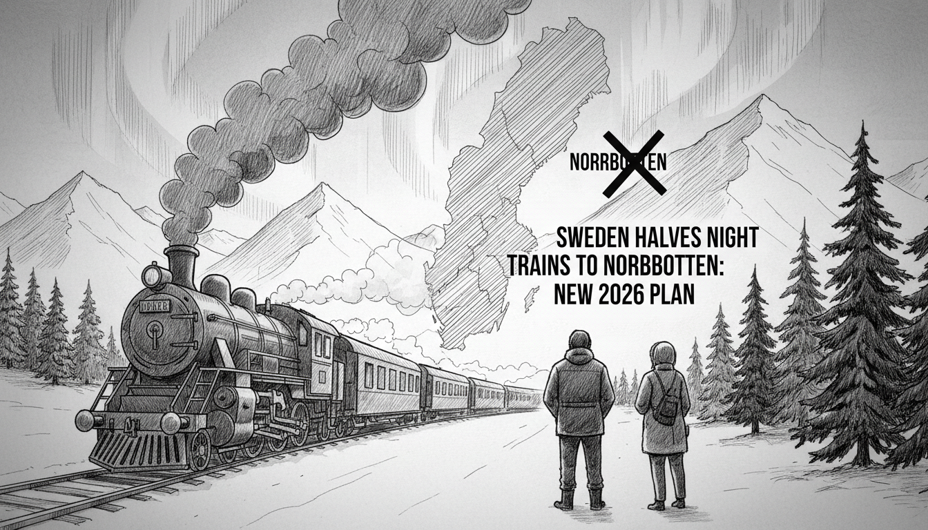 Sweden Halves Night Trains to Norrbotten: New 2026 Plan