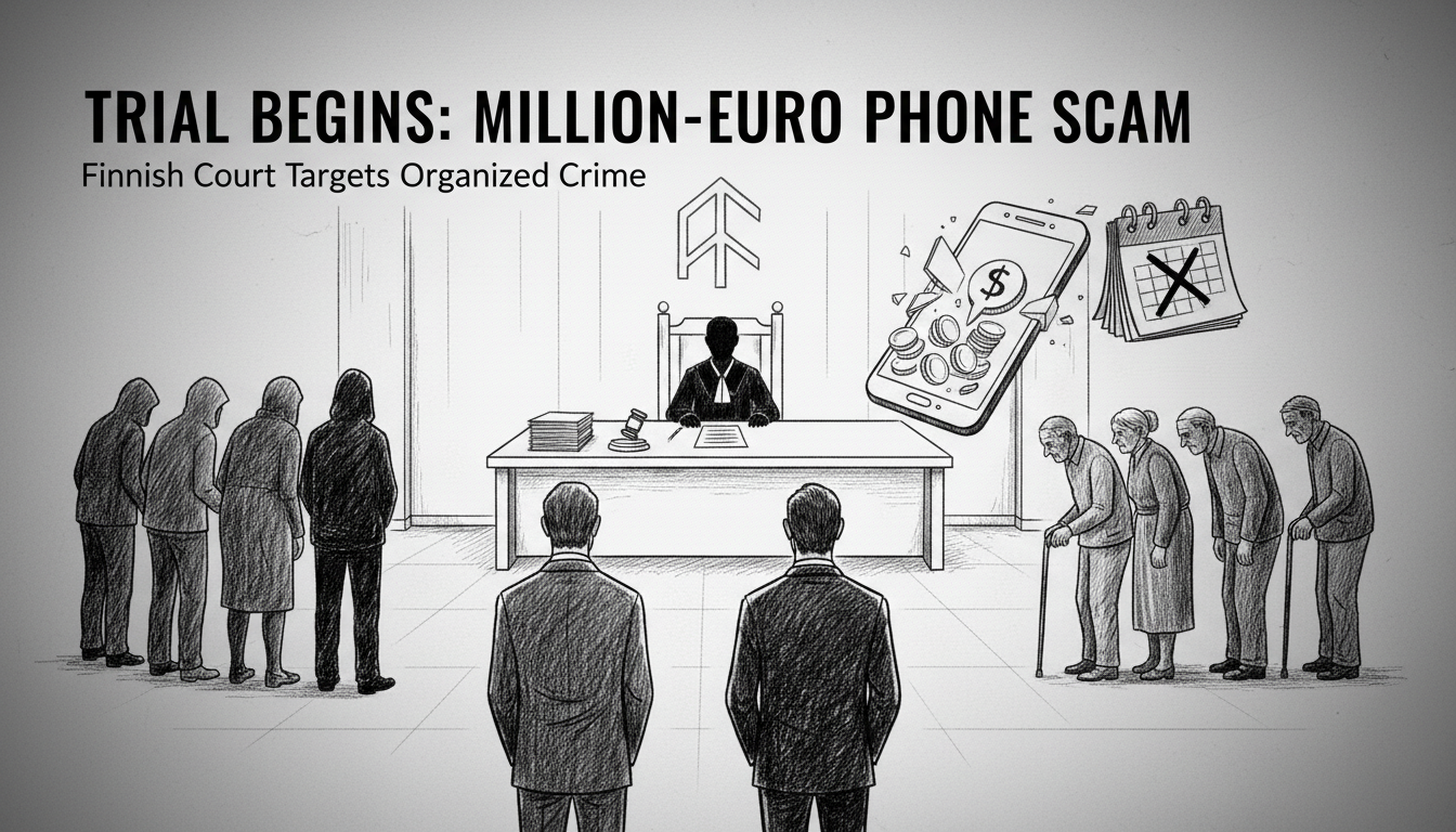 Trial Begins in Million-Euro Phone Scam Targeting Pensioners