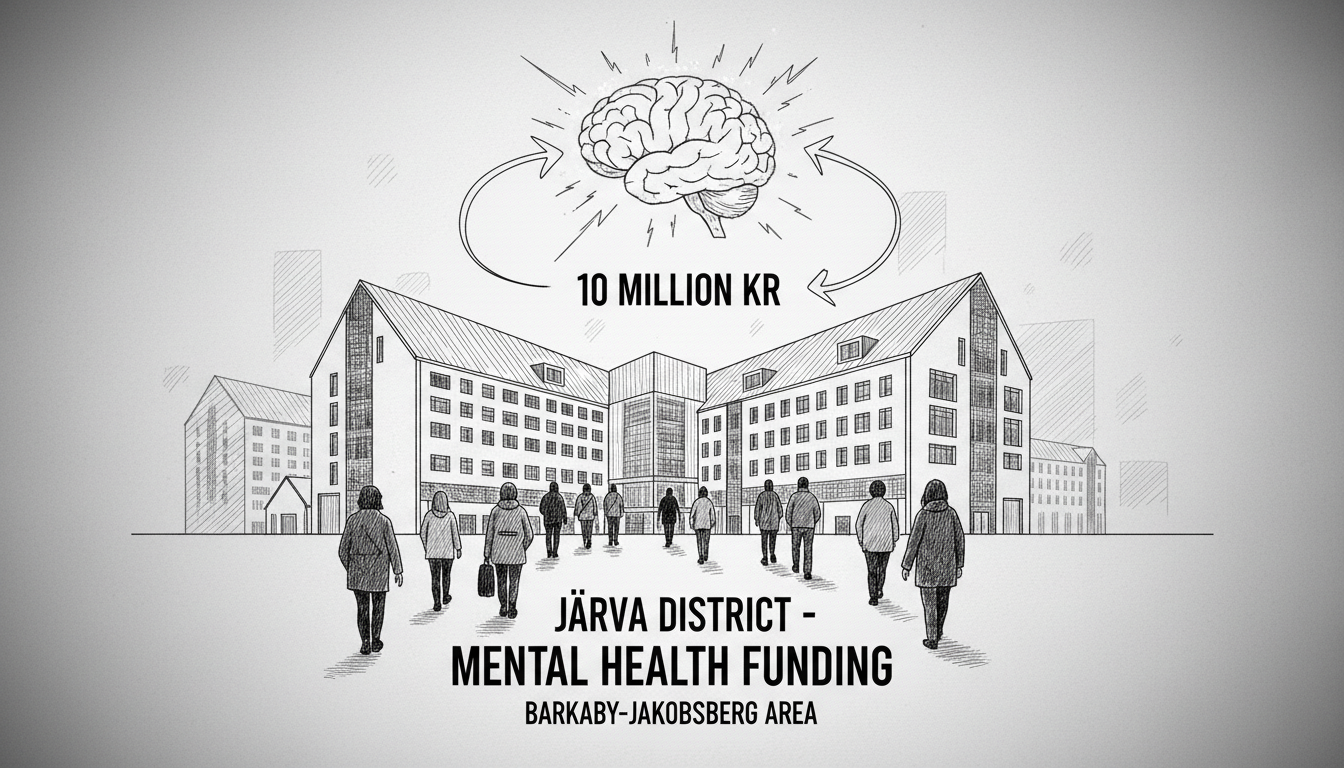 Stockholm's Järva District Receives Extra Mental Health Funding After Warnings