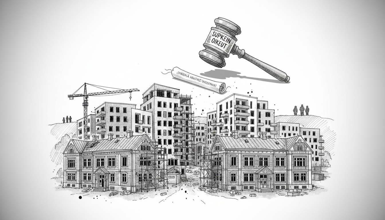 Supreme Court Clears Way for Jyväskylä Housing Development