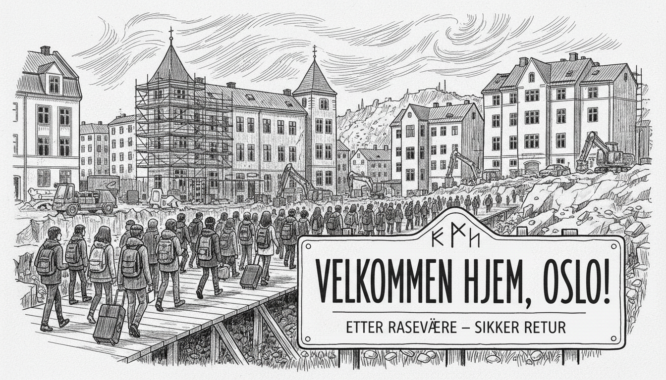 Evacuated Oslo Students Return Home After Week-Long Landslide