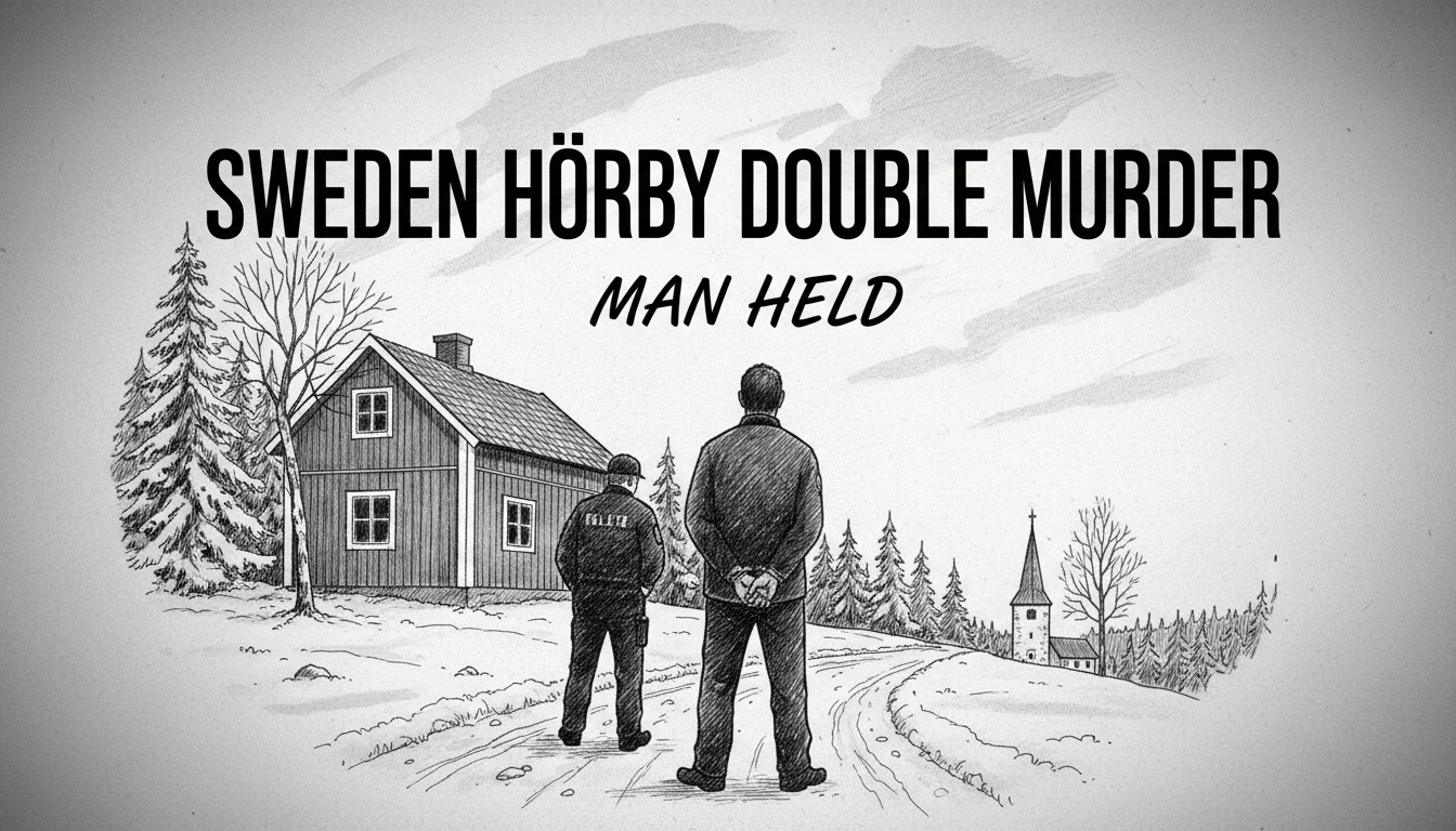 Sweden Hörby Double Murder: Man Held