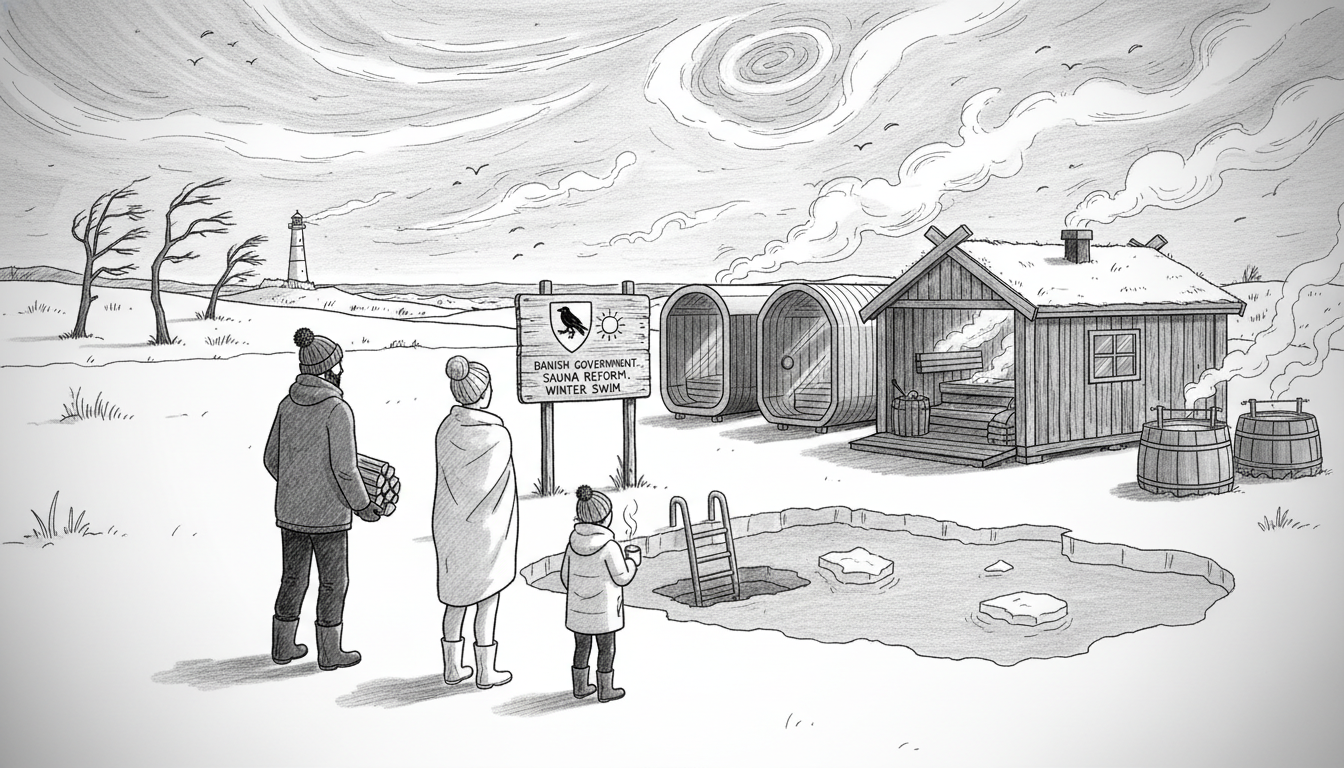 Danish Government Eases Sauna Rules for Winter Swimming Clubs