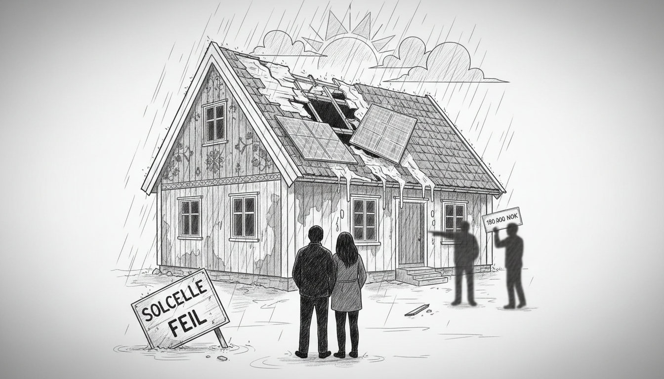 Solar Panel Installation Error Leaves Norwegian Couple With Massive Damage Bill