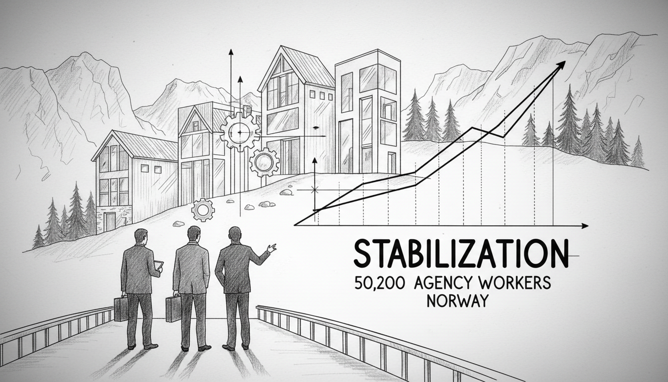 Norwegian Temporary Workforce Levels Stabilize After Regulatory Changes