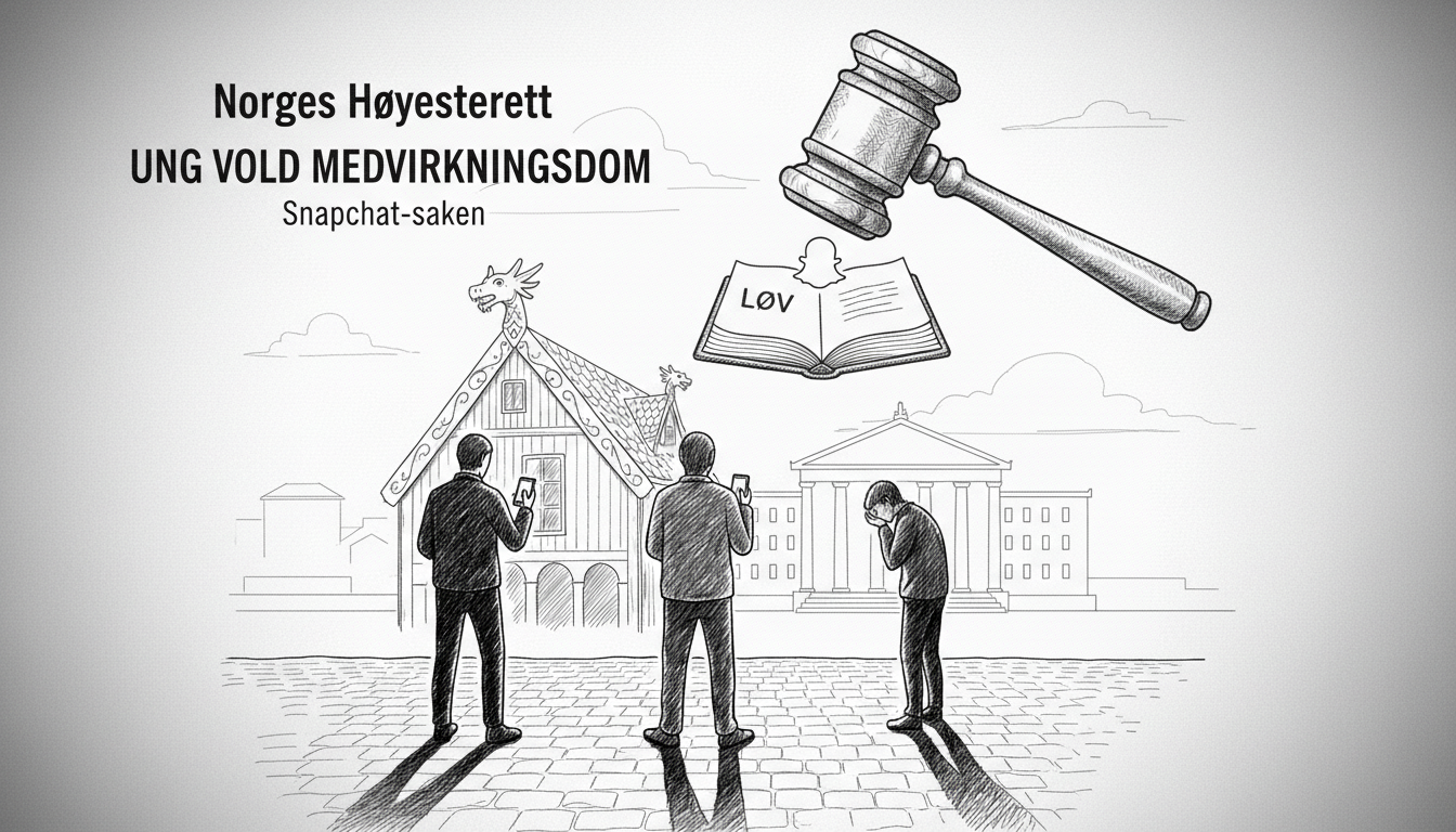 Norwegian Supreme Court Rules on Youth Violence Accomplice Case