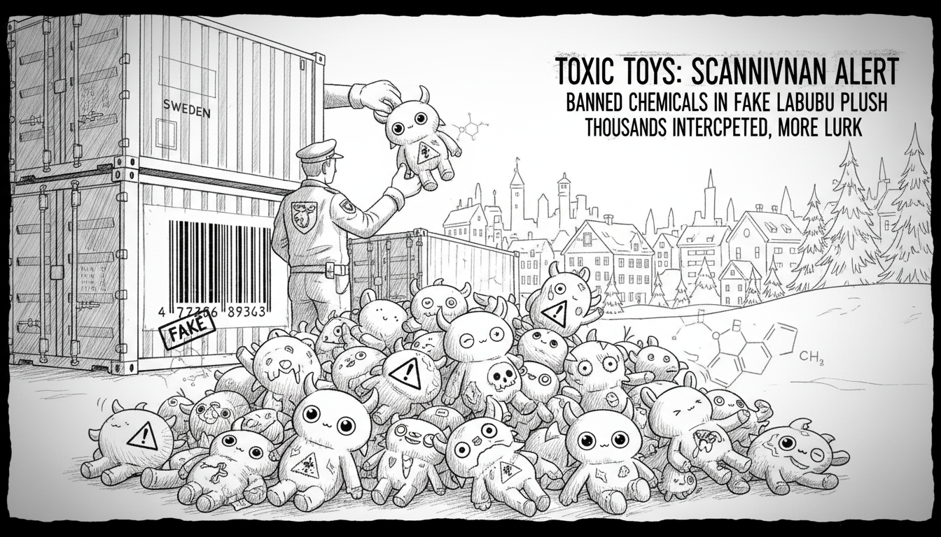 Toxic Chemicals Found in Counterfeit Plush Toys