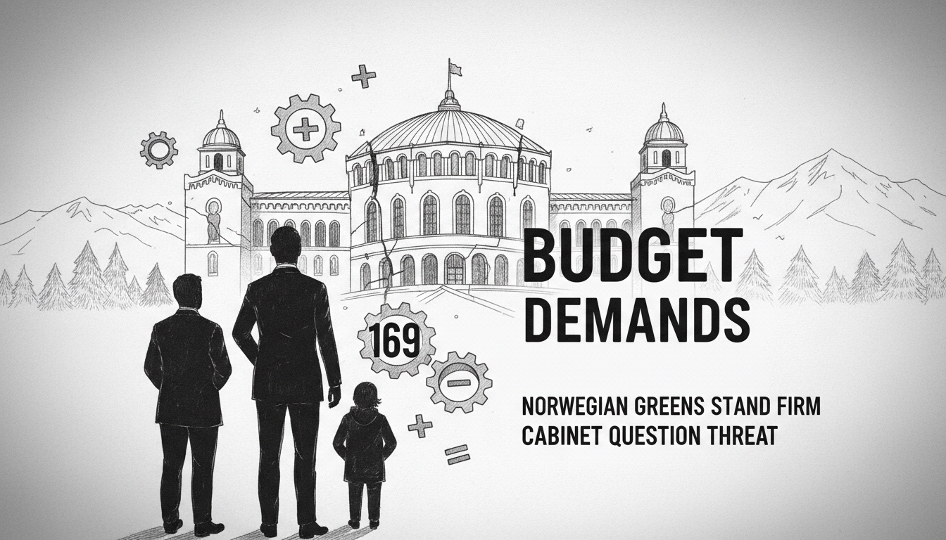 Norwegian Greens Stand Firm on Budget Demands Despite Cabinet Question Threat