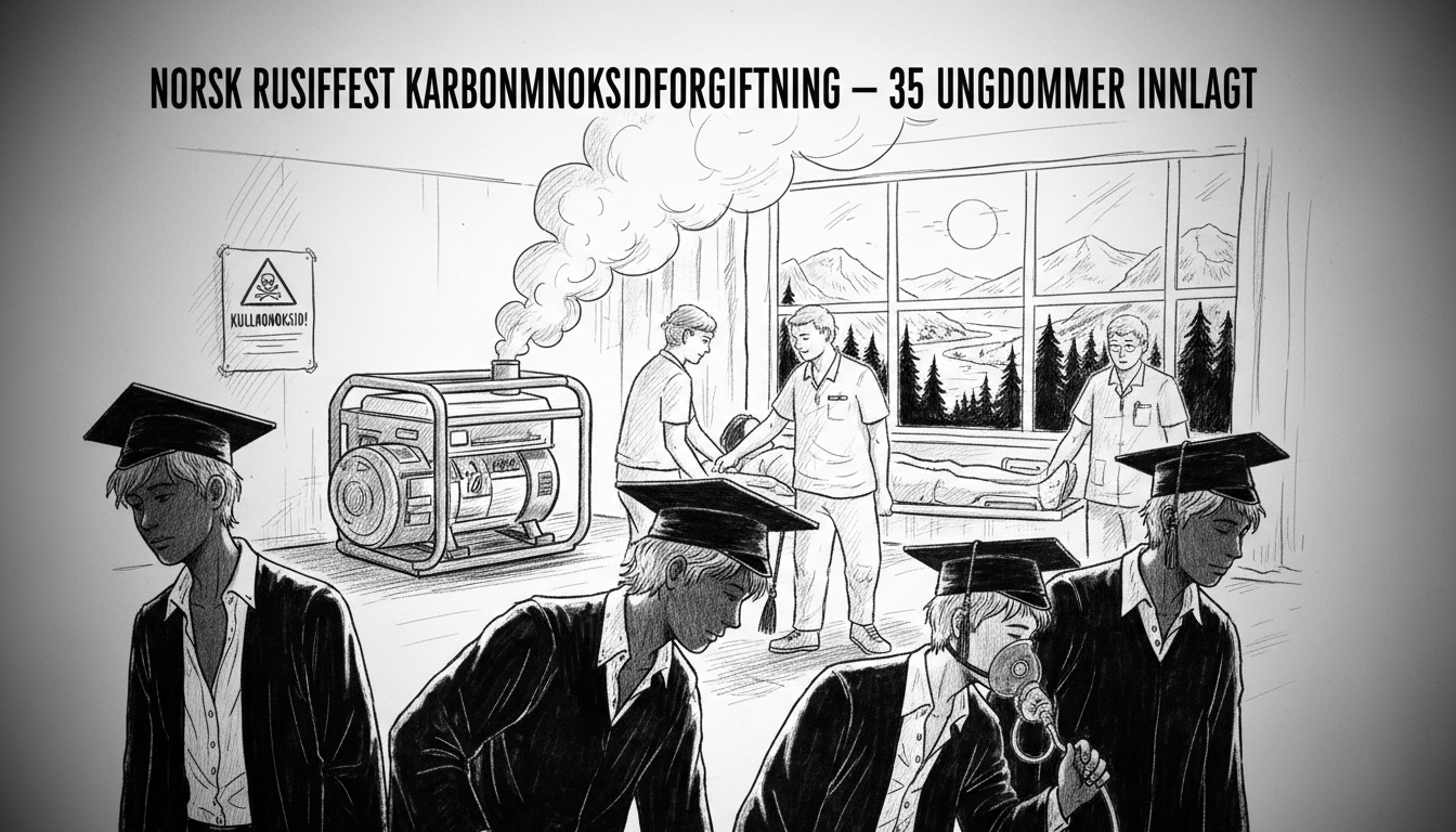 Norwegian Teen Party Carbon Monoxide Poisoning Incident