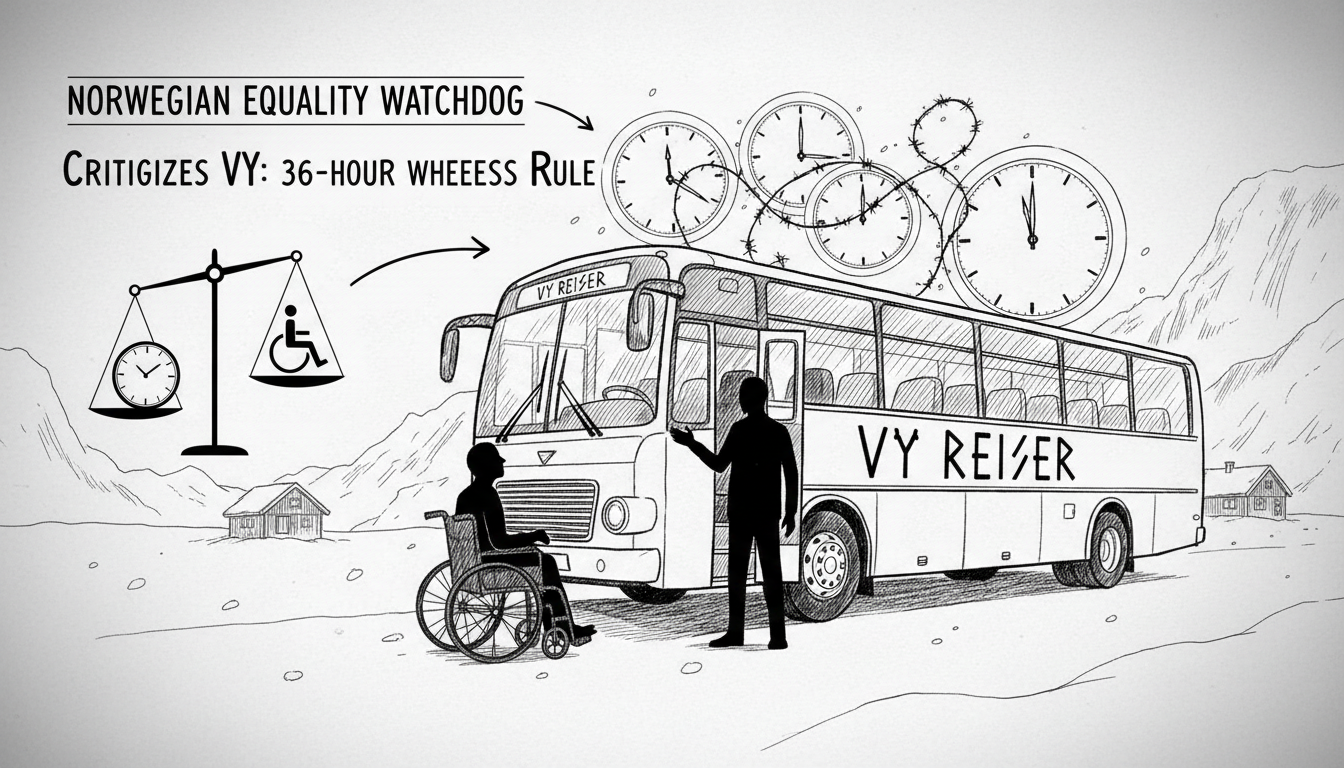 Norwegian Equality Watchdog Criticizes Vy Over Wheelchair Access Rules