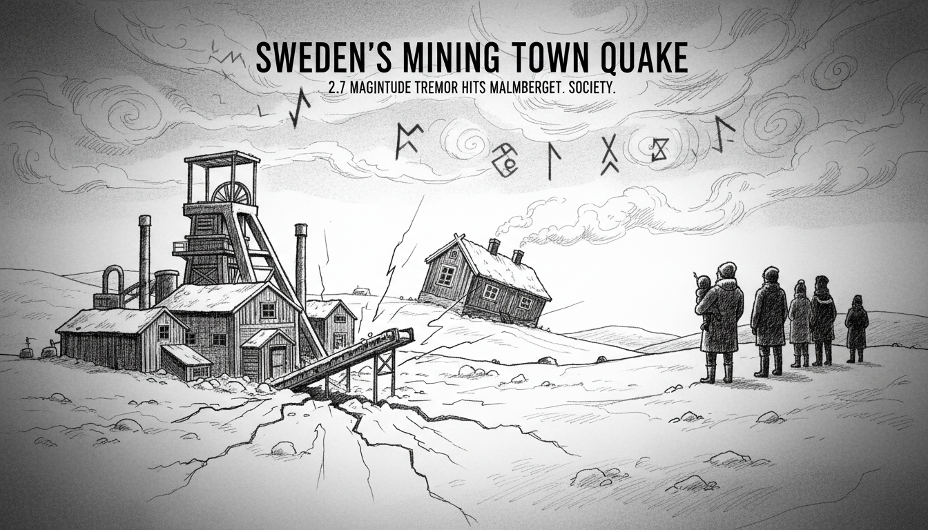 Sweden's Mining Town Quake: 2.7 Magnitude Tremor Hits Malmberget