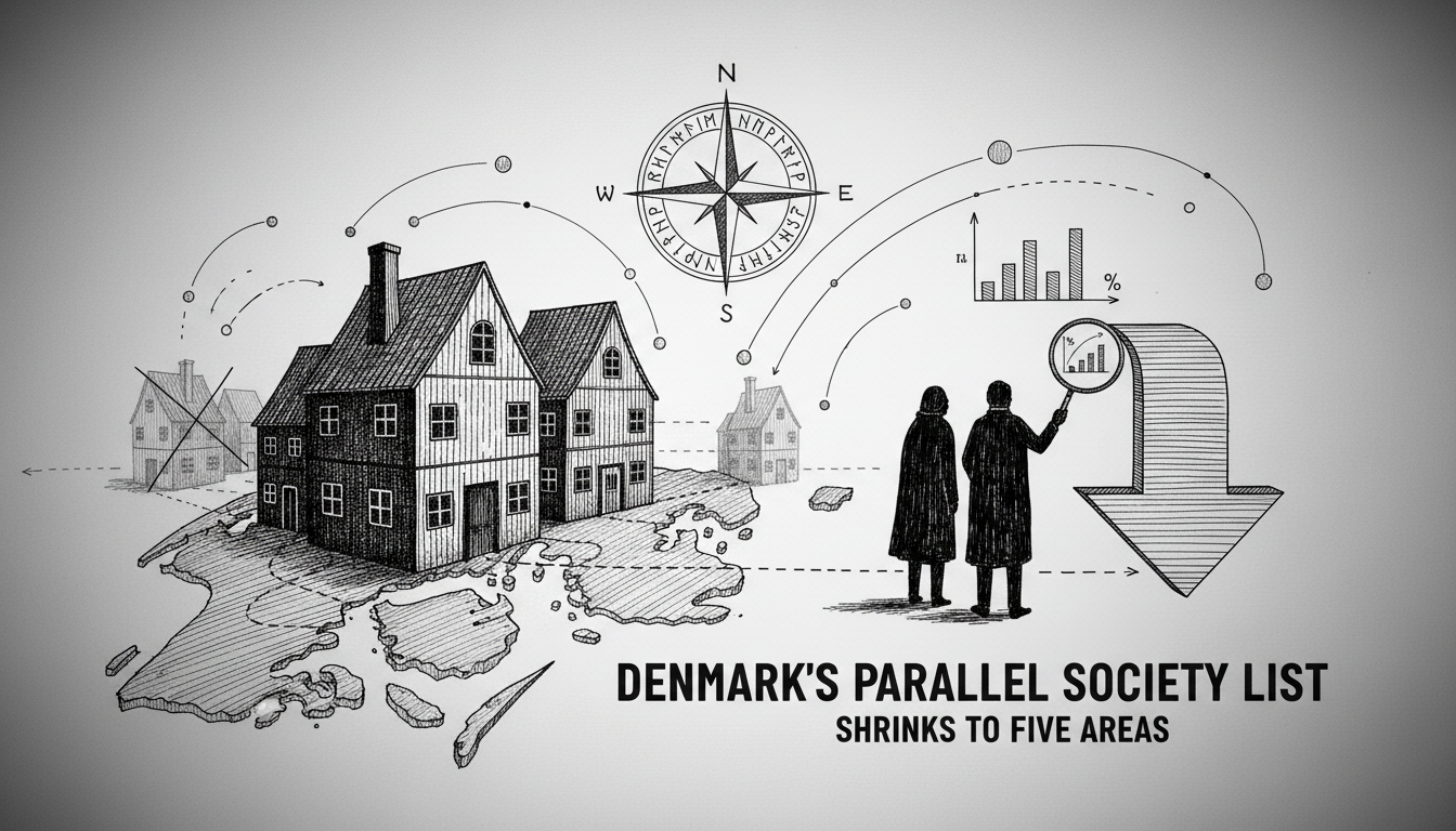 Denmark's Parallel Society List Shrinks to Five Areas
