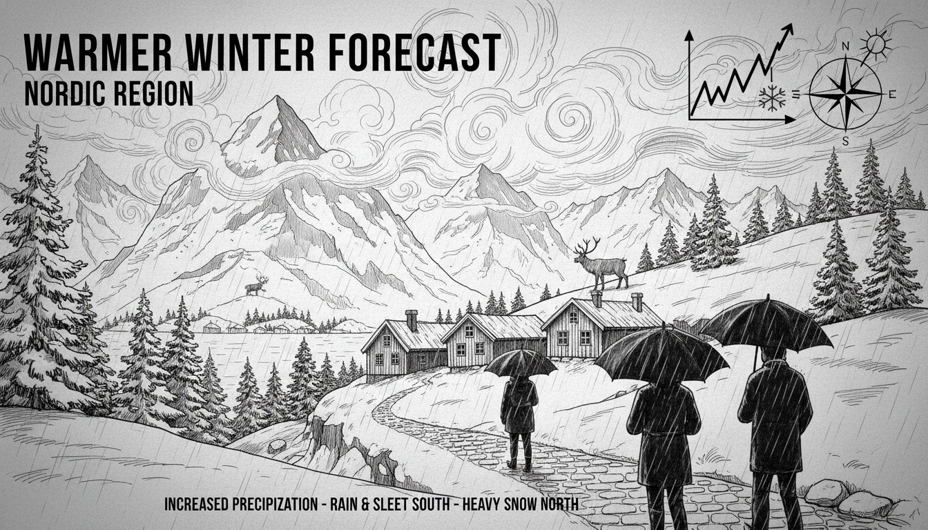 Warmer Winter Forecast for Nordic Region