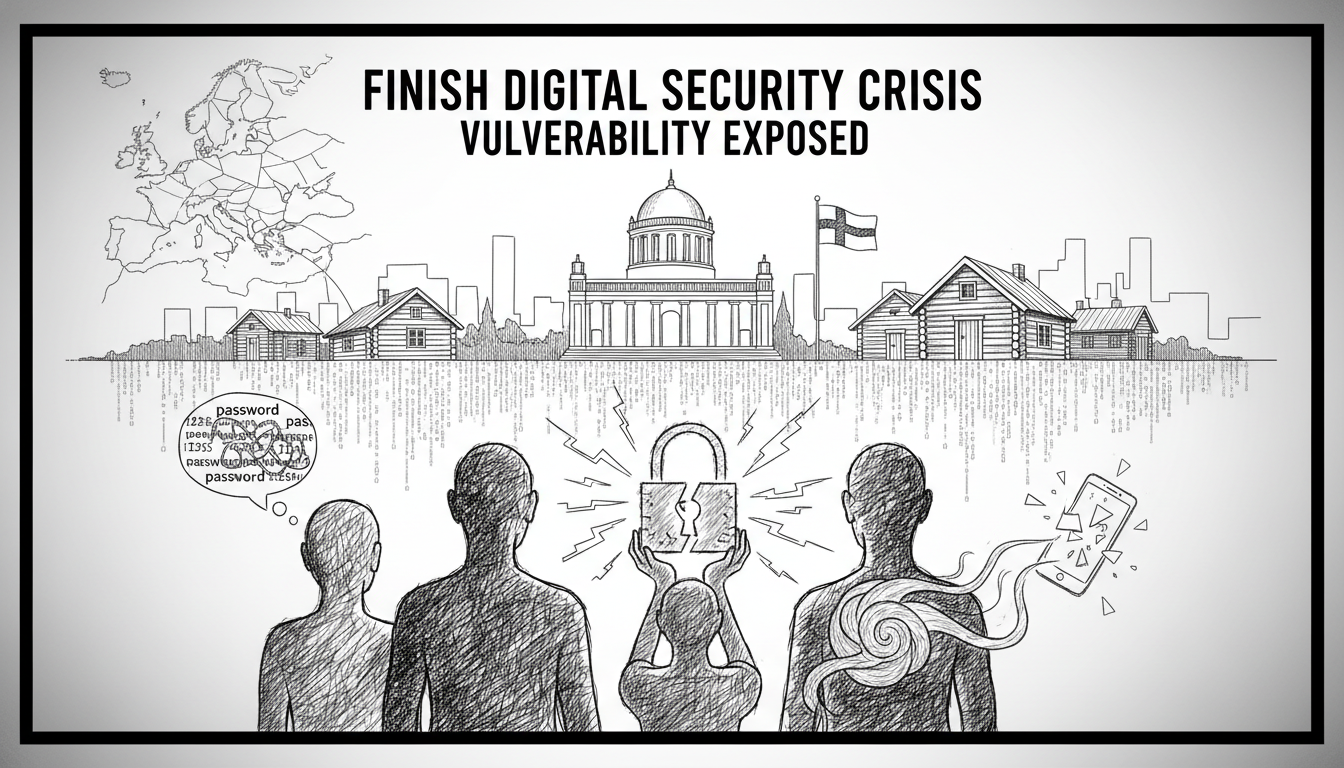 Finnish Digital Security Survey Reveals Widespread Citizen Vulnerability