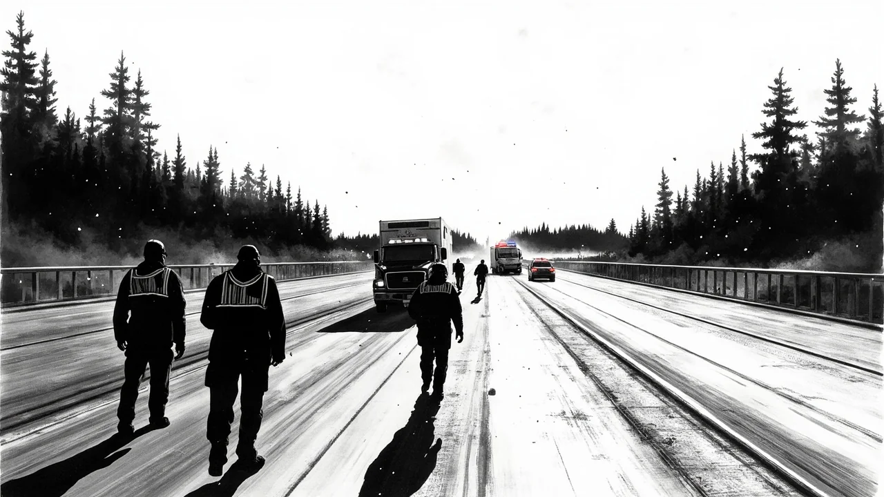 Finland Highway 3 Crash: Traffic Halts for Investigation