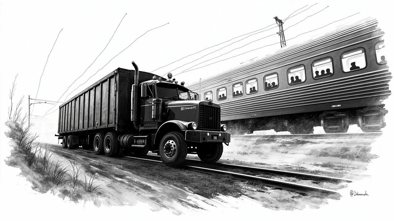 Norway Train Near-Miss: 1 Truck, 100 Passengers