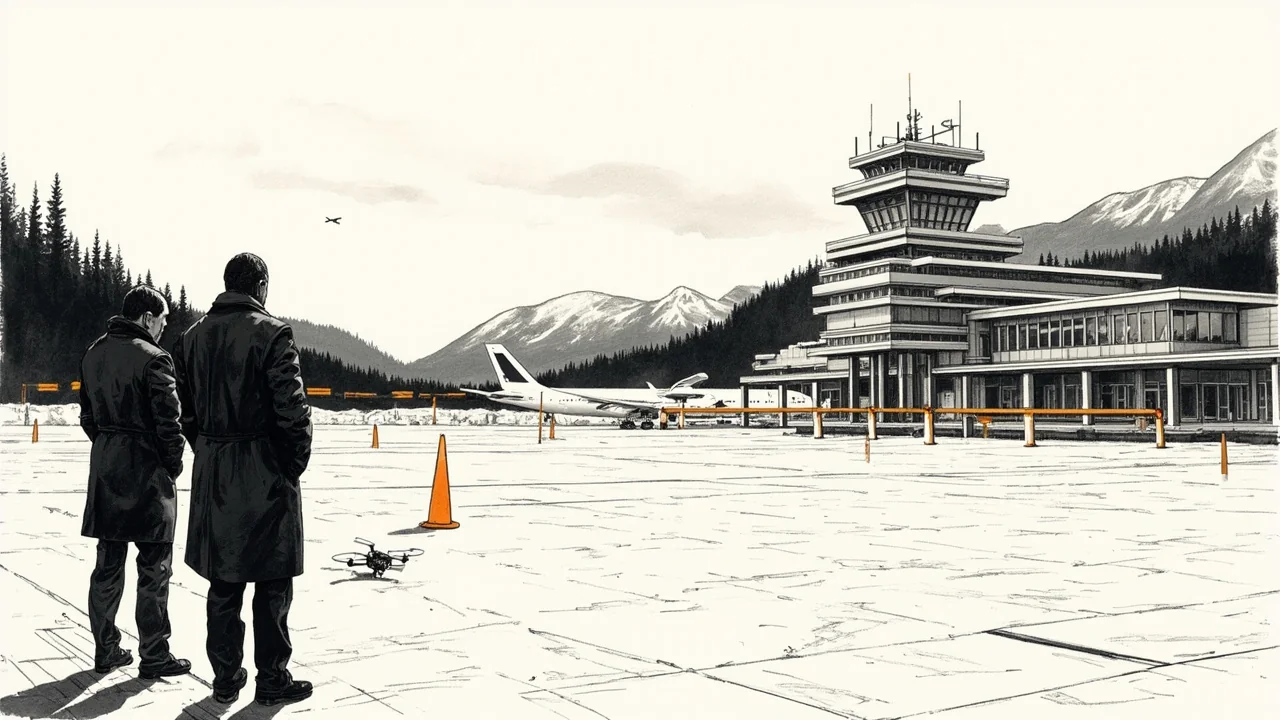 Norway Airport Drone Incident: 1 Runway Shutdown