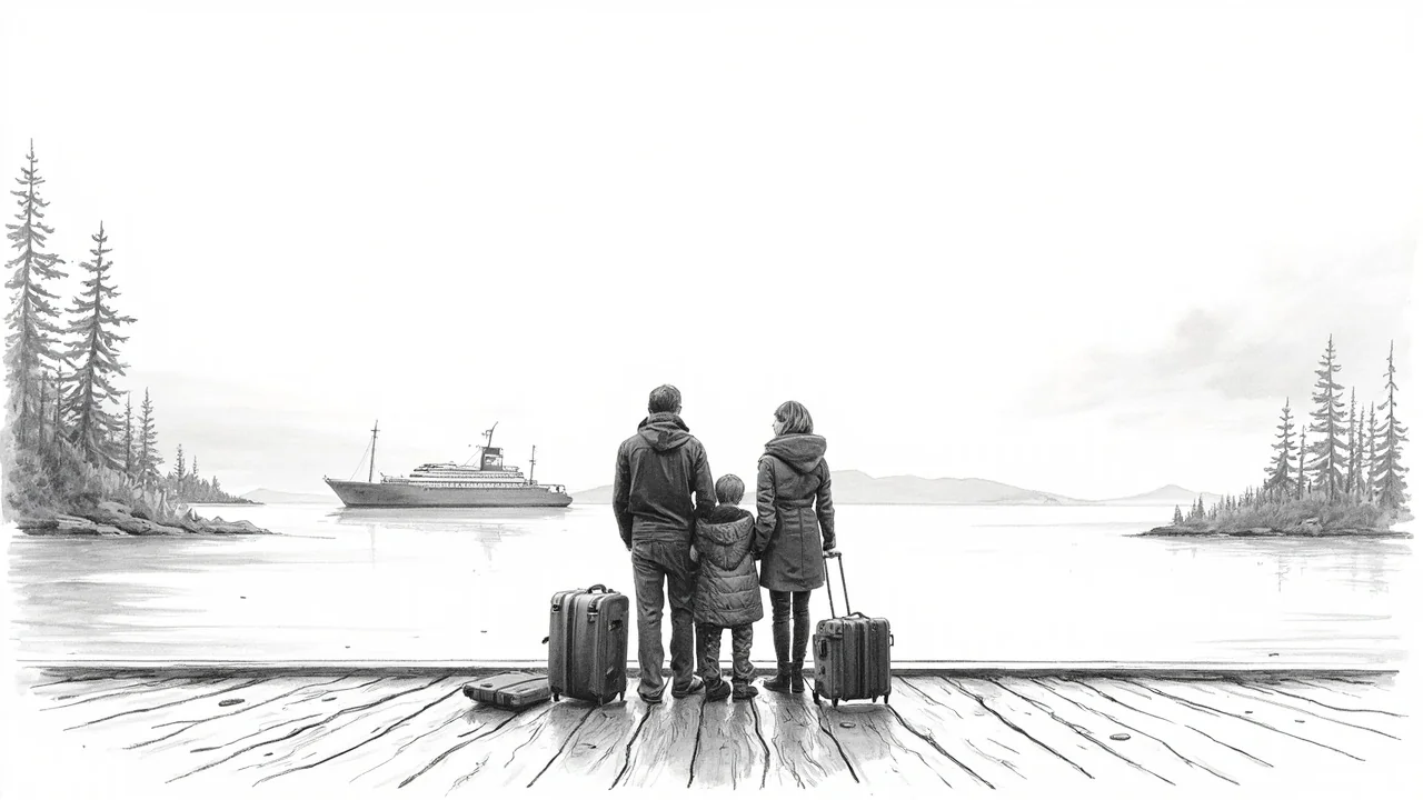 Norway Family Home After 8-Month Ship Accident Evacuation