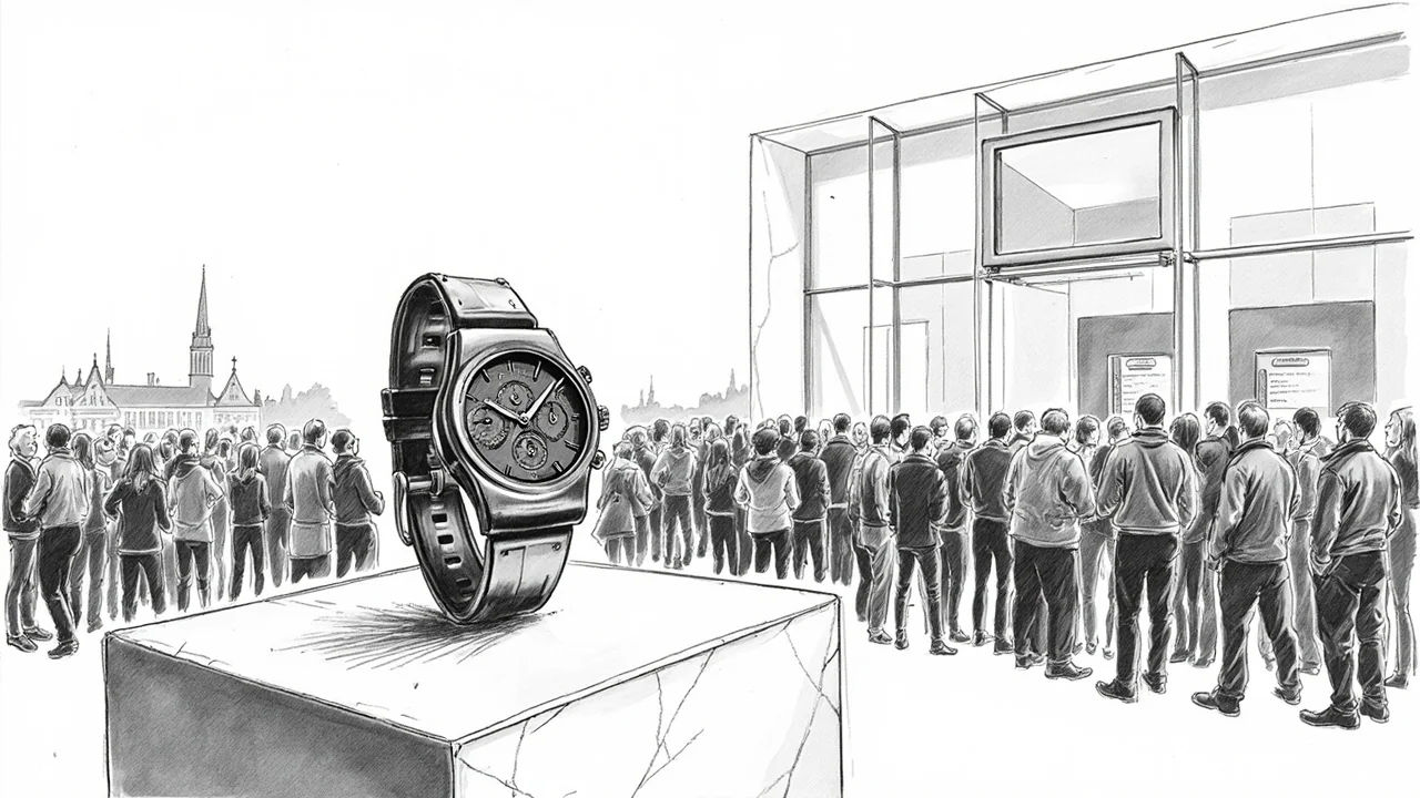 Swatch Watch at $400 Drives Danish Fans Wild