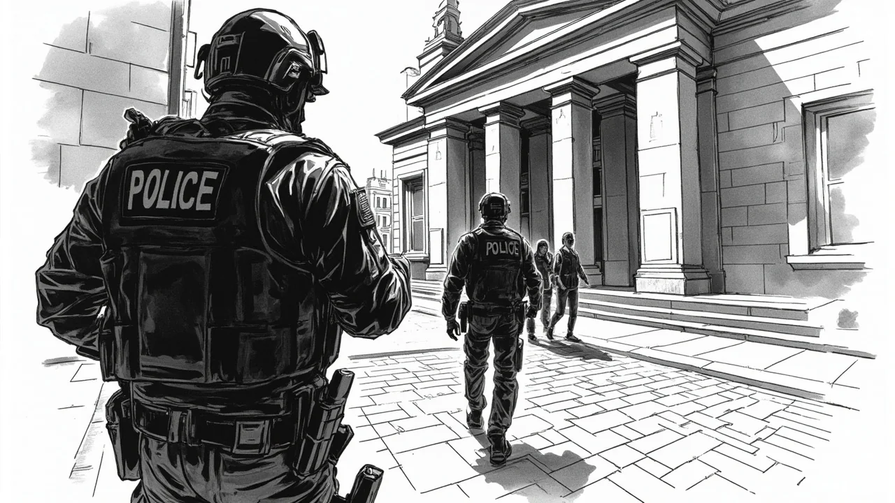 Swedish Police Free Hostage in Bank Robbery