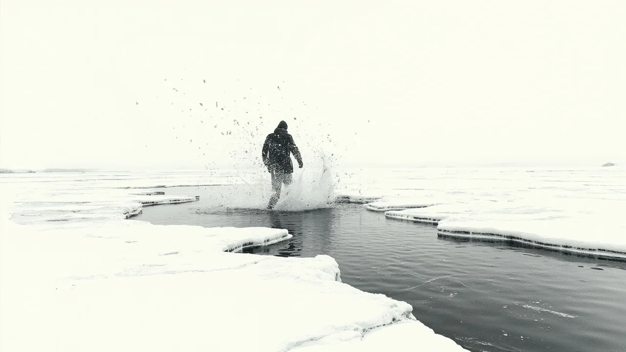 Norway Ice Safety Warning: Man Falls Through Ice