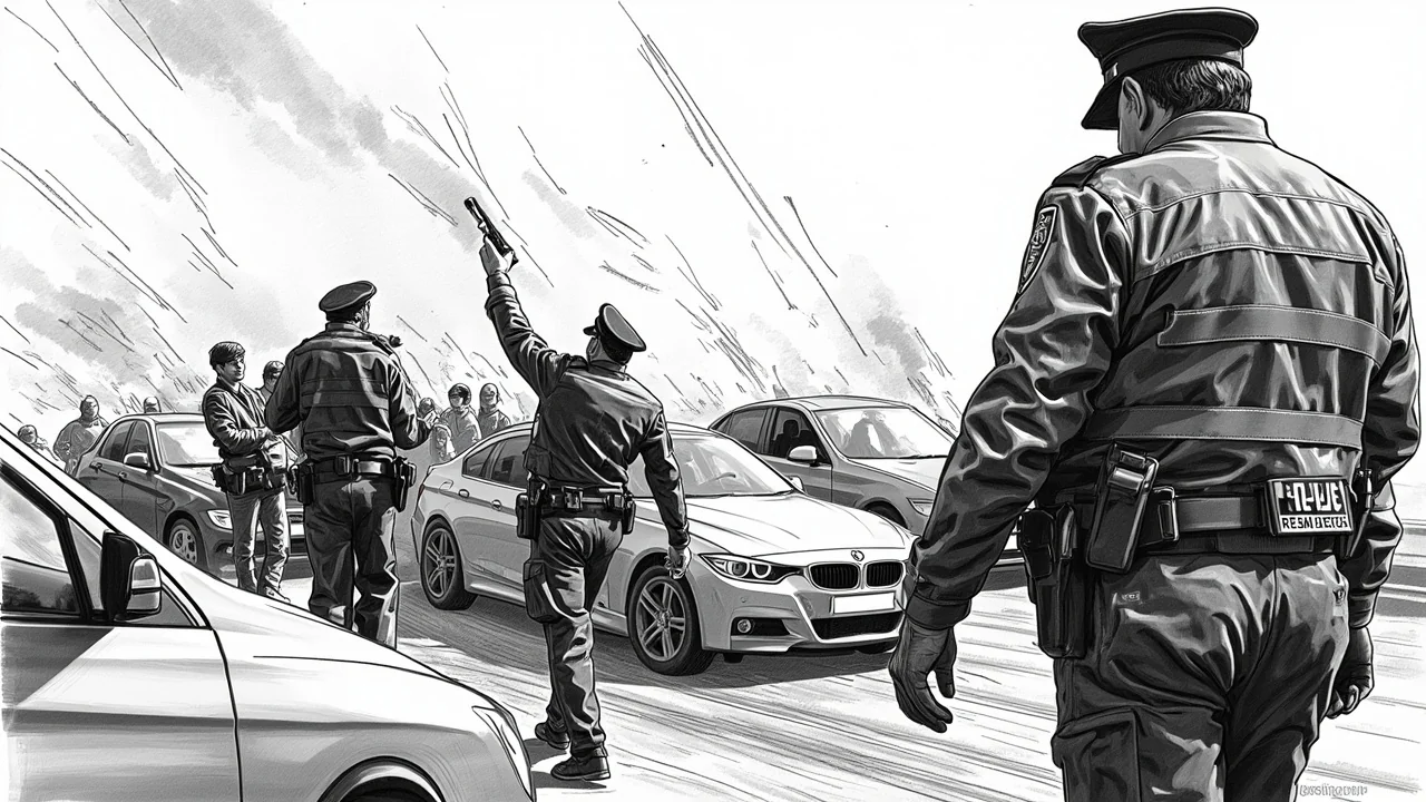 Norway Police Violence Arrest: Vennesla Traffic Incident