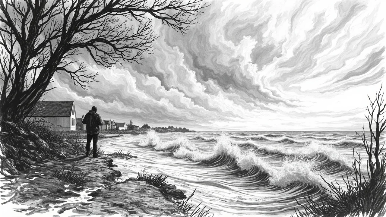 Denmark Warns of Storm Helga: 120km/h Winds Expected Wednesday